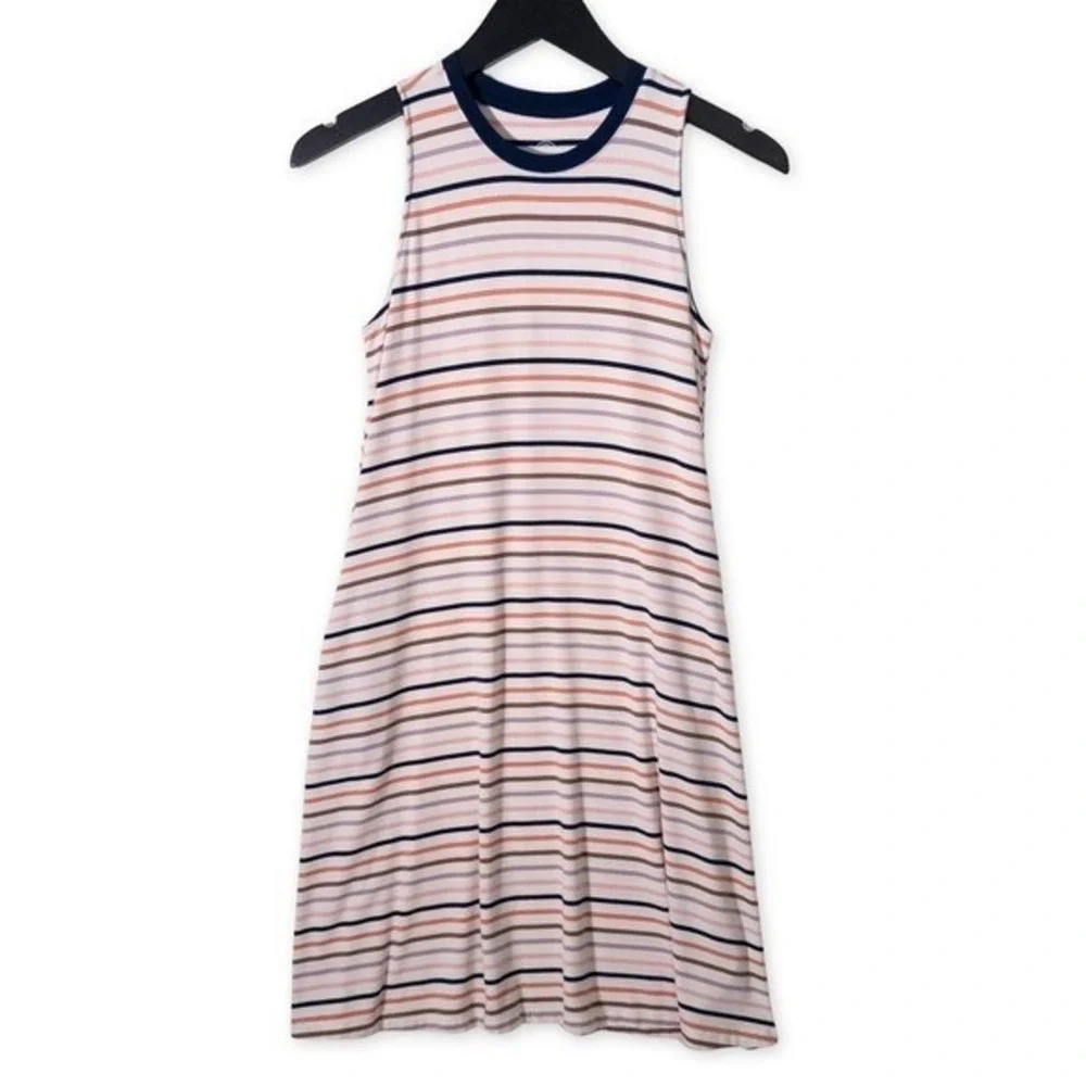 Wonder‎ Nation Striped Tank Dress Girls XL 14-16 Preppy Nautical Coastal Beachy
